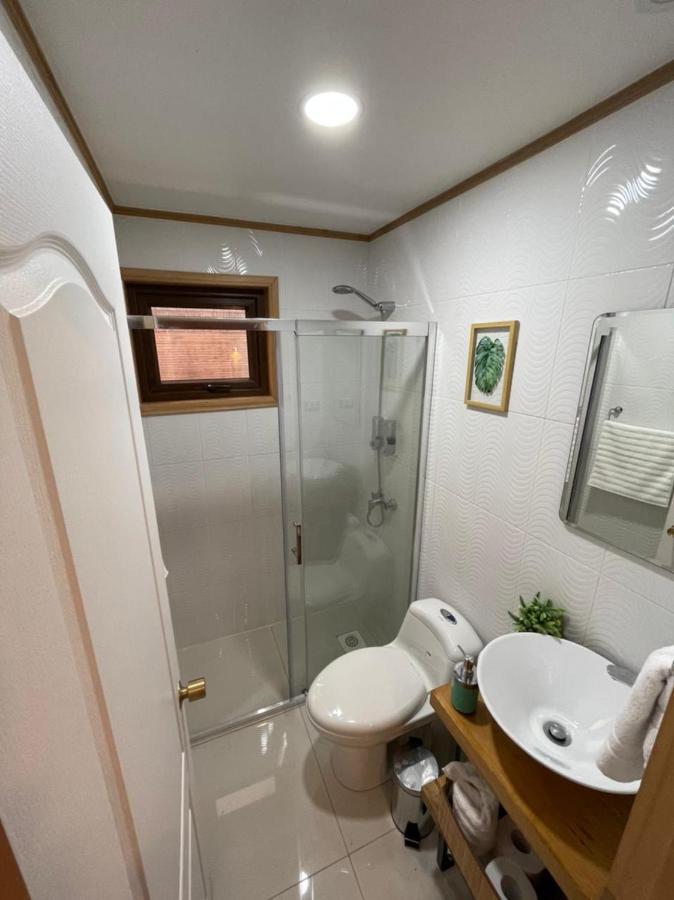 Cabanas Arrayanes De Huillinco En Chiloe Chonchi Dış mekan fotoğraf