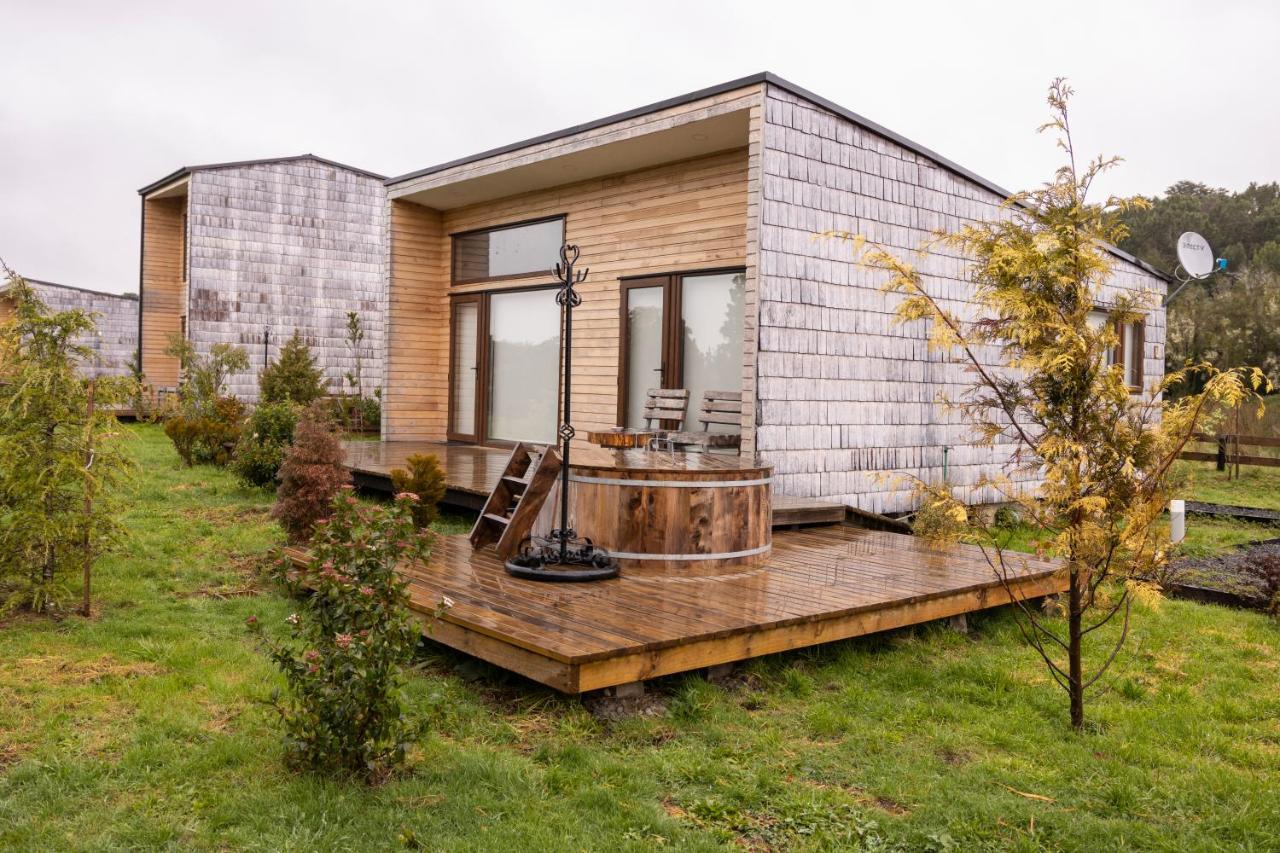 Cabanas Arrayanes De Huillinco En Chiloe Chonchi Dış mekan fotoğraf
